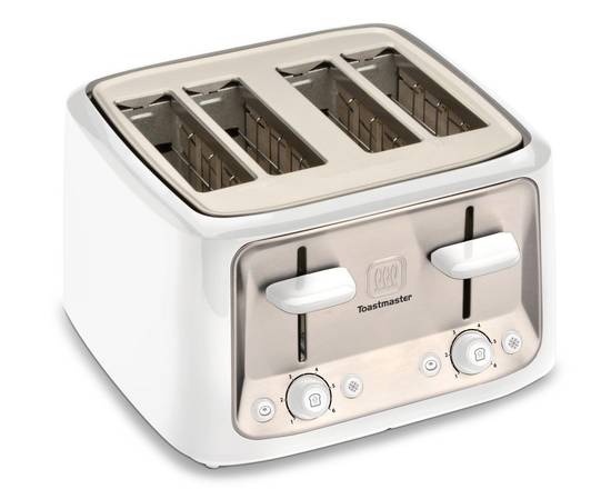 Toastmaster 4 Slice Toaster White