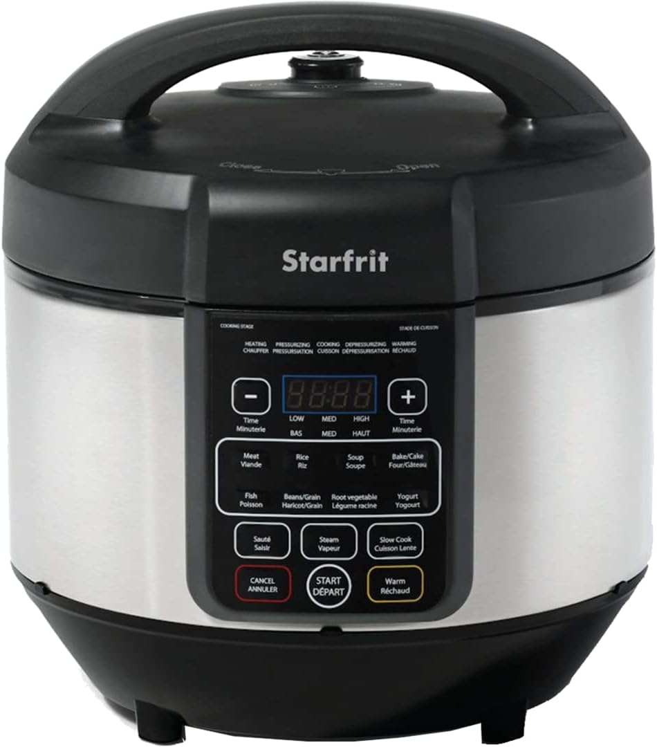 Starfrit Electric Pressure Cooker - 8L Capacity