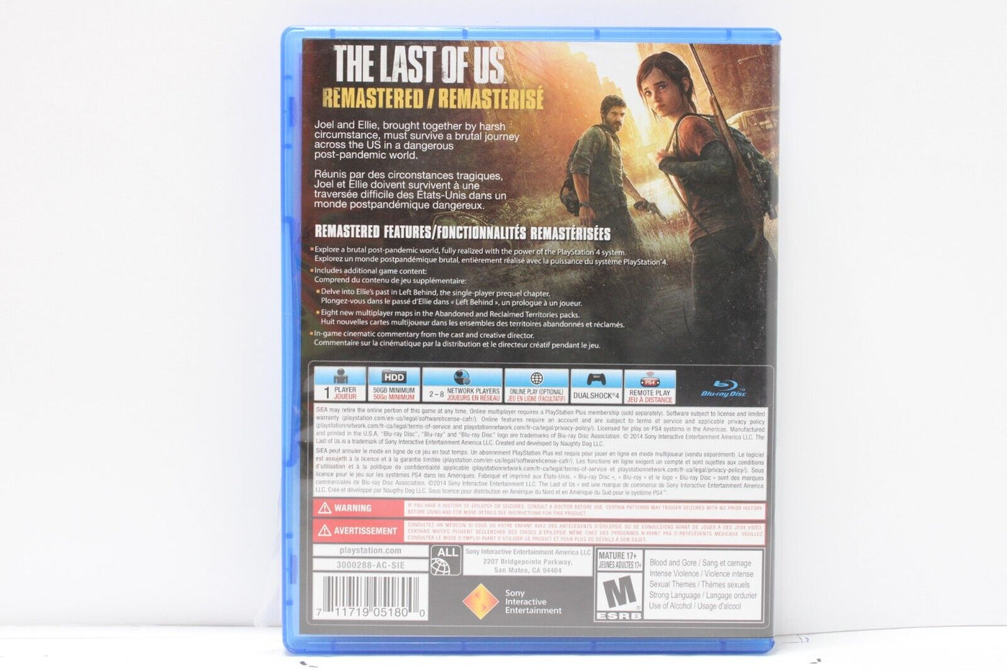 The Last of Us Remastered  PlayStation 4