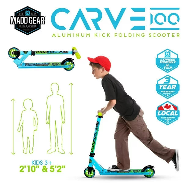 ADJUSTABLE BAR FOLDING SCOOTER