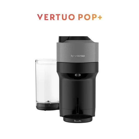 Nespresso Vertuo Pop+ Coffee Machine by Breville, Dark Grey, Small machine. Big Taste.