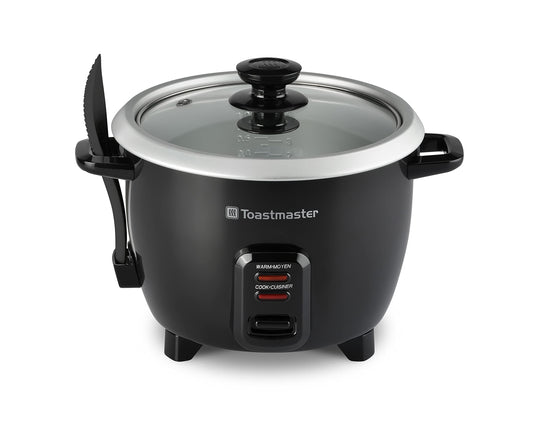 Toastmaster 10 Cup Rice Cooker w/ Glass Lid