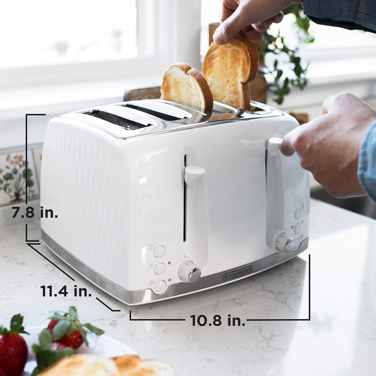 BLACK+DECKER Toaster 4 Slice