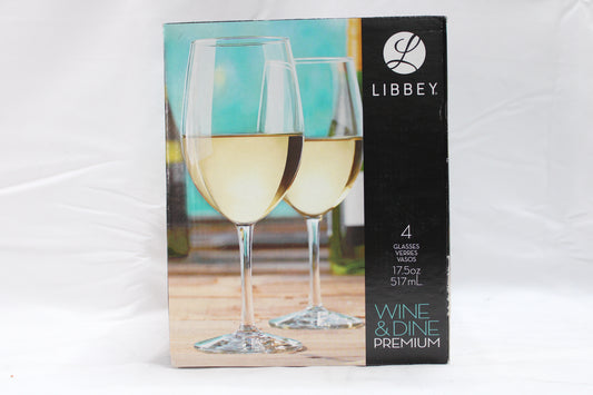 Libbey 17.5oz wine and diner galss