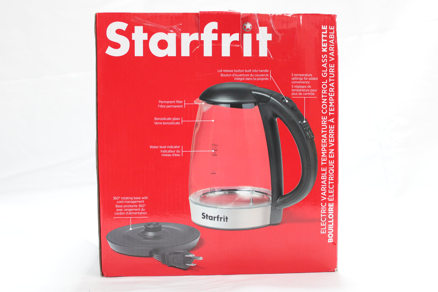 STARFRIT ELECTRIC VARIABLE TEMPERATURE  CONTROL BOILER