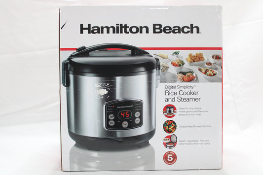 Hamilton Beach 14 Cup - Digital Simplicity Rice Cooker