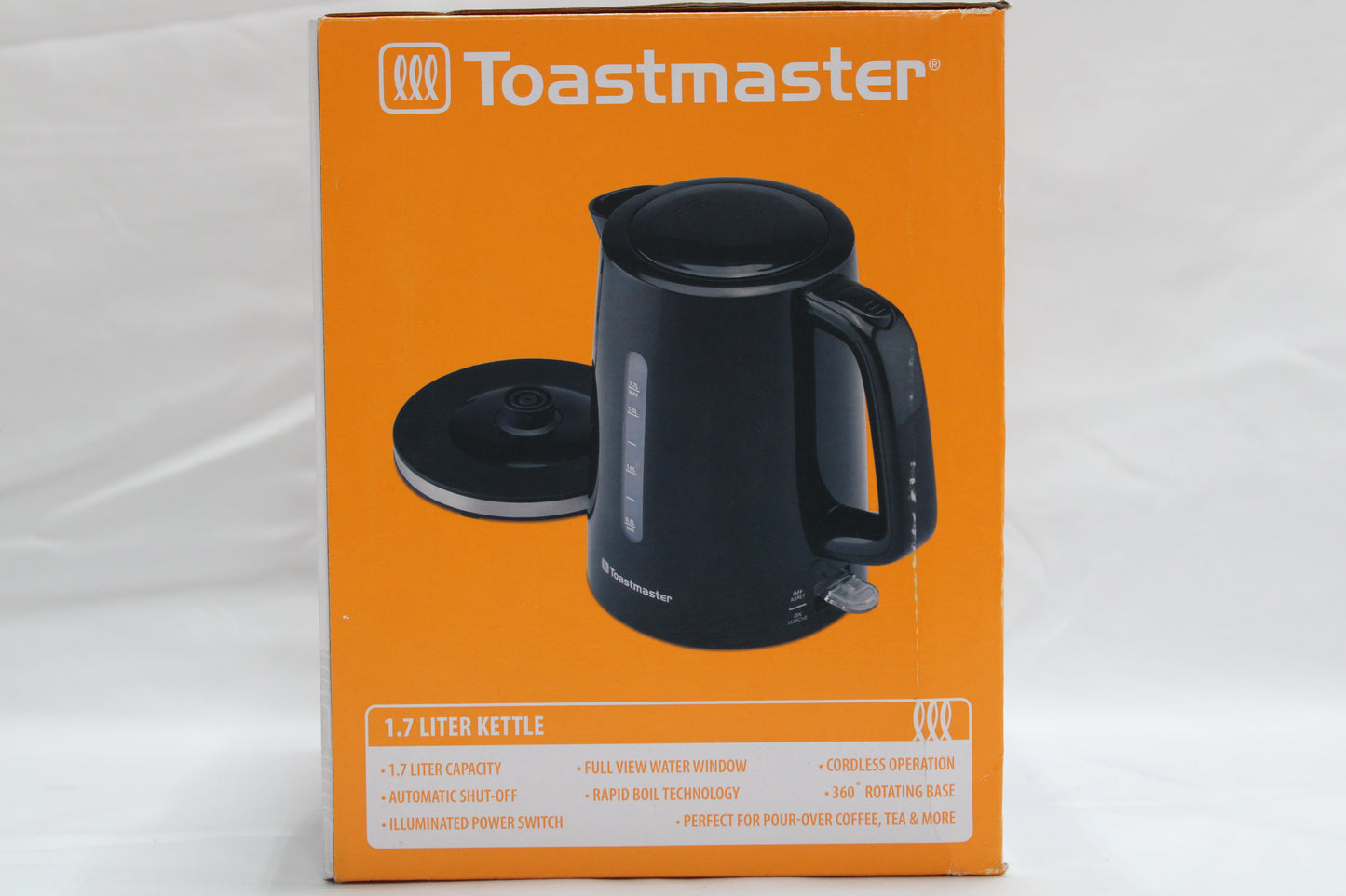 Toastmaster 1.7 Liter Kettle BOILER