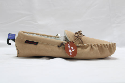 Canadiana Men's Duvall Slipper Tan