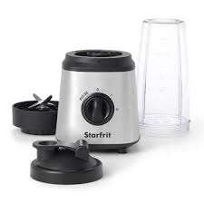 Starfrit Personal Blender, Stainless Steel/black